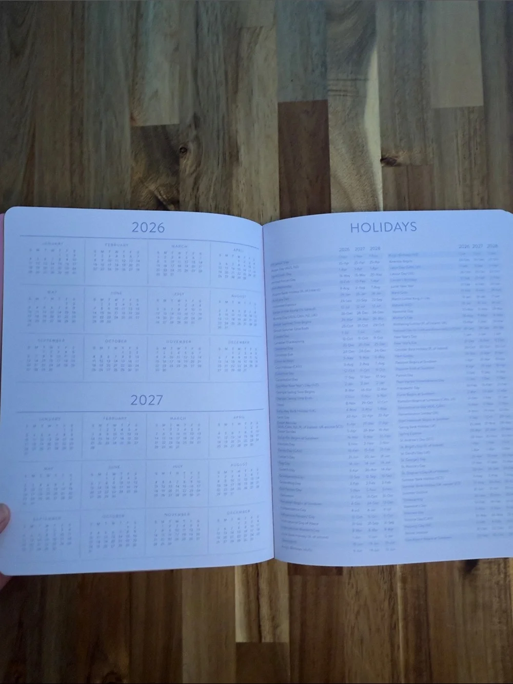 NWT Orange Circle Studio 17-Month Monthly Planner